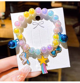 Unicorn Rainbow Beads Bracelet (Colorful Beads)